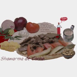 Shawarma de carne