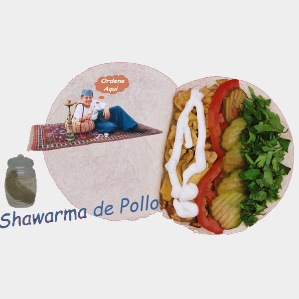 Shawarma de Pollo